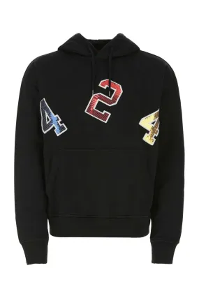 424 Black Cotton Sweatshirt