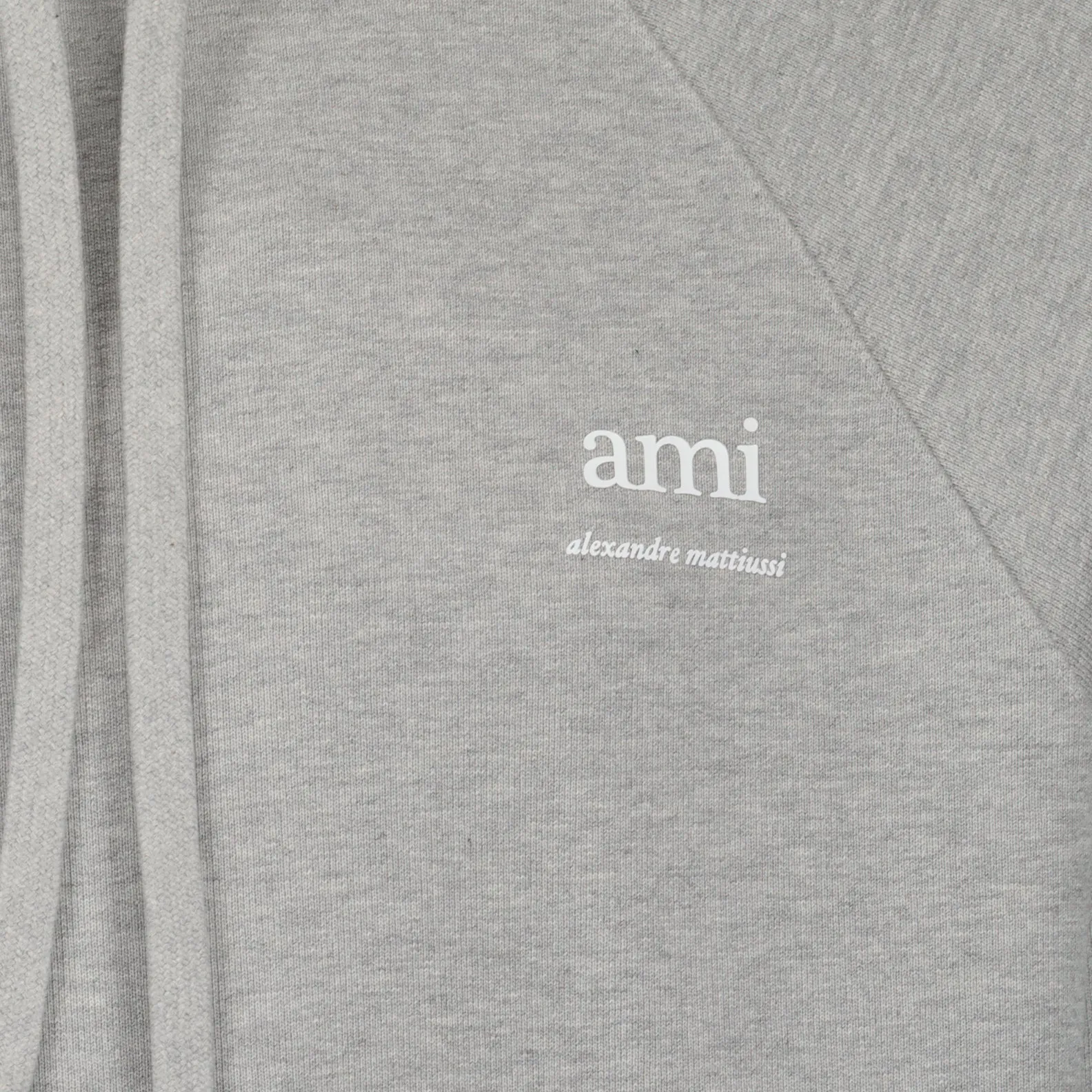 AMI Paris Logo Hoodie
