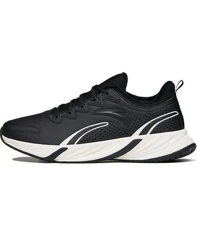 ANTA Running Series Sneakers Fleeced 'Black White'