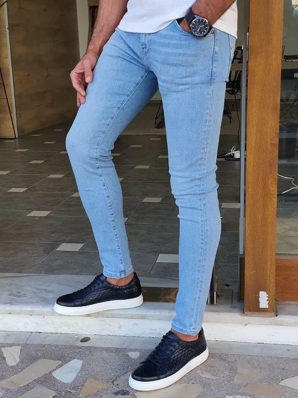 Bastoni Blue Slim Fit Jeans