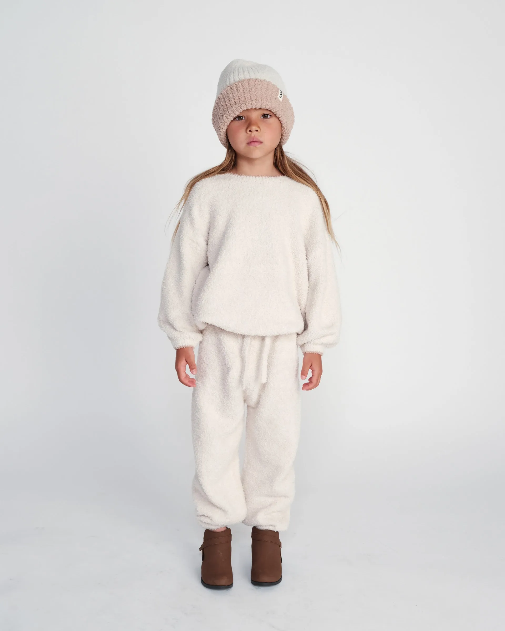 Boxy Lounge Pants - Fuzzy