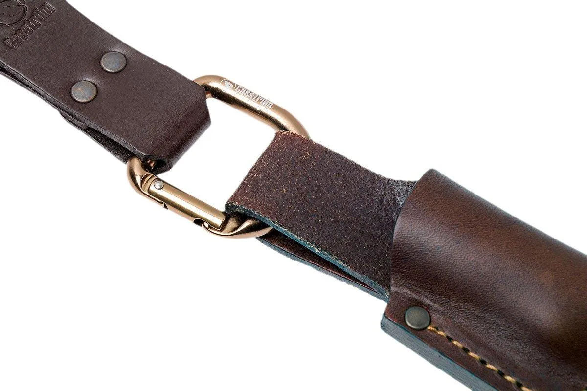 Casström Dangler & Belt Loop Brown, belt loop for knife sheaths 10103