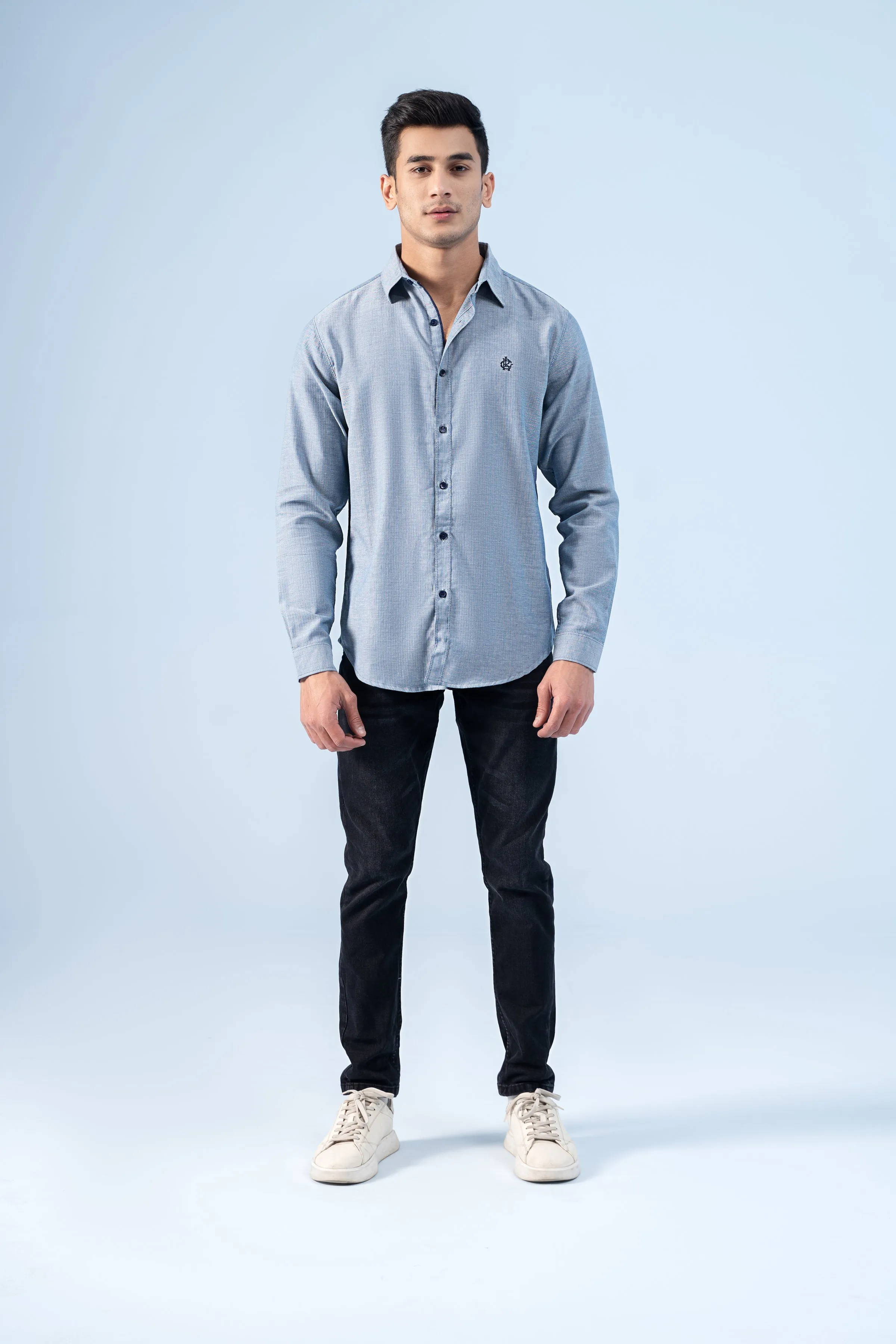 CASUAL SHIRT BLUE