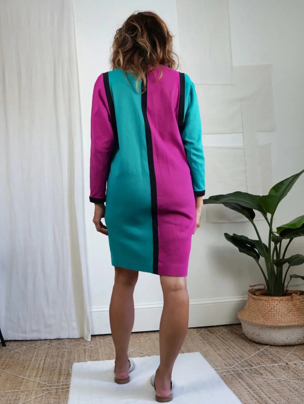 Colorblock Dress