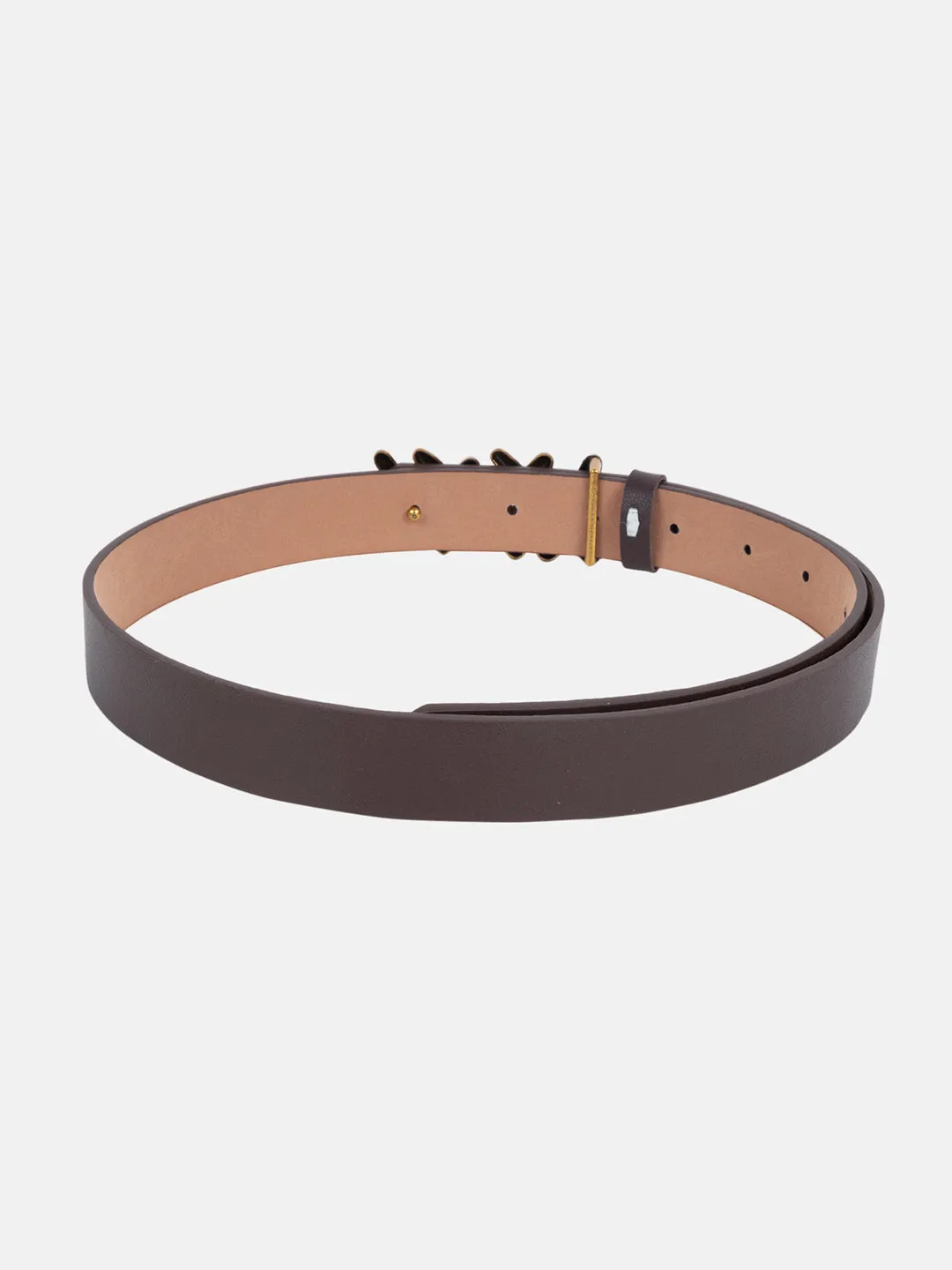 Criss Cross Buckle Thin Belt