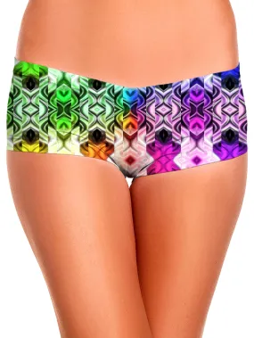 Crystal Crown Booty Shorts