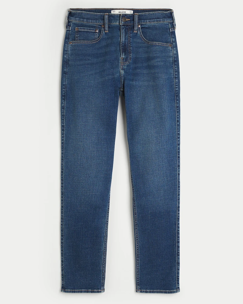 Dark Wash Athletic Skinny Jeans