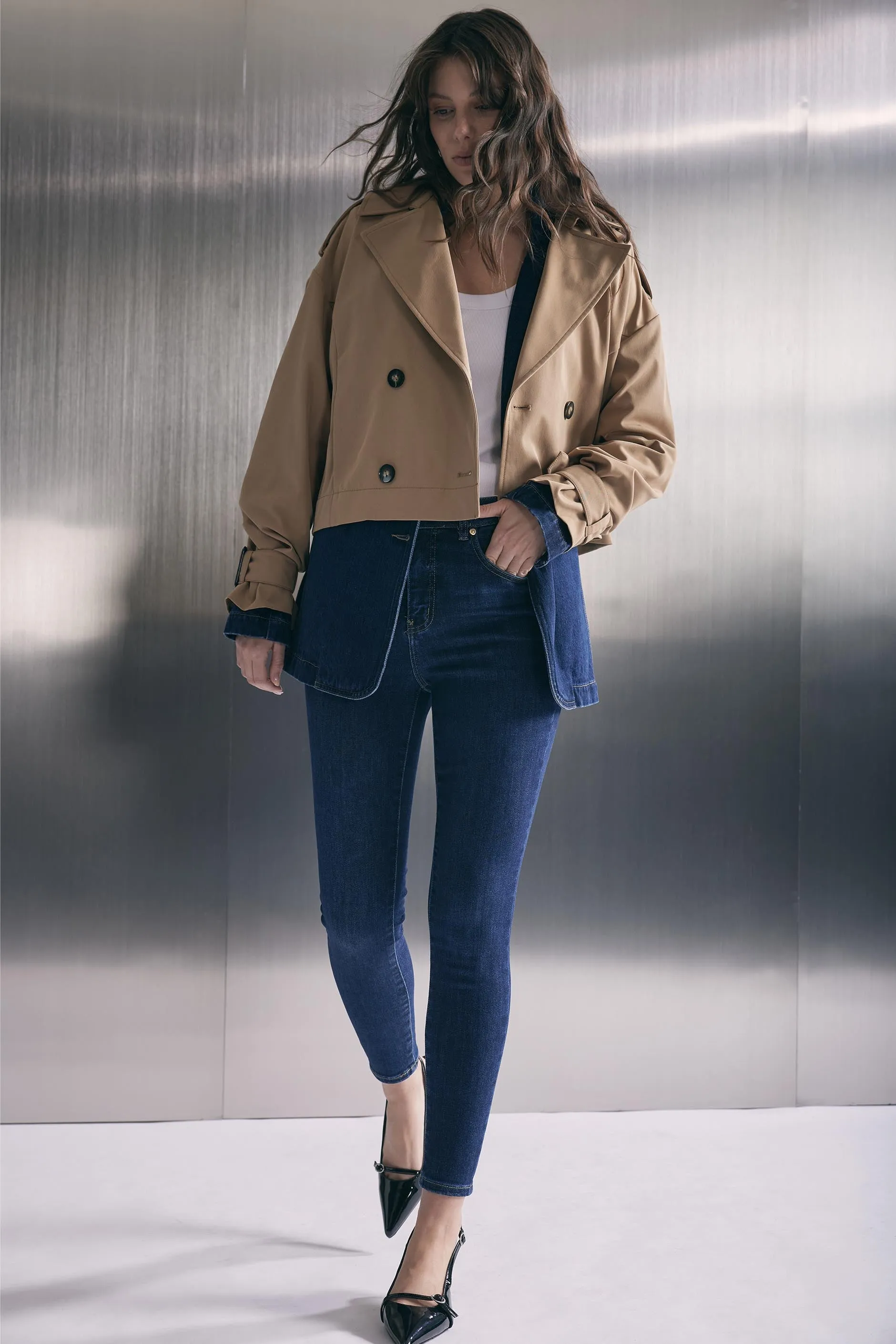 Evie High Rise Skinny Jean