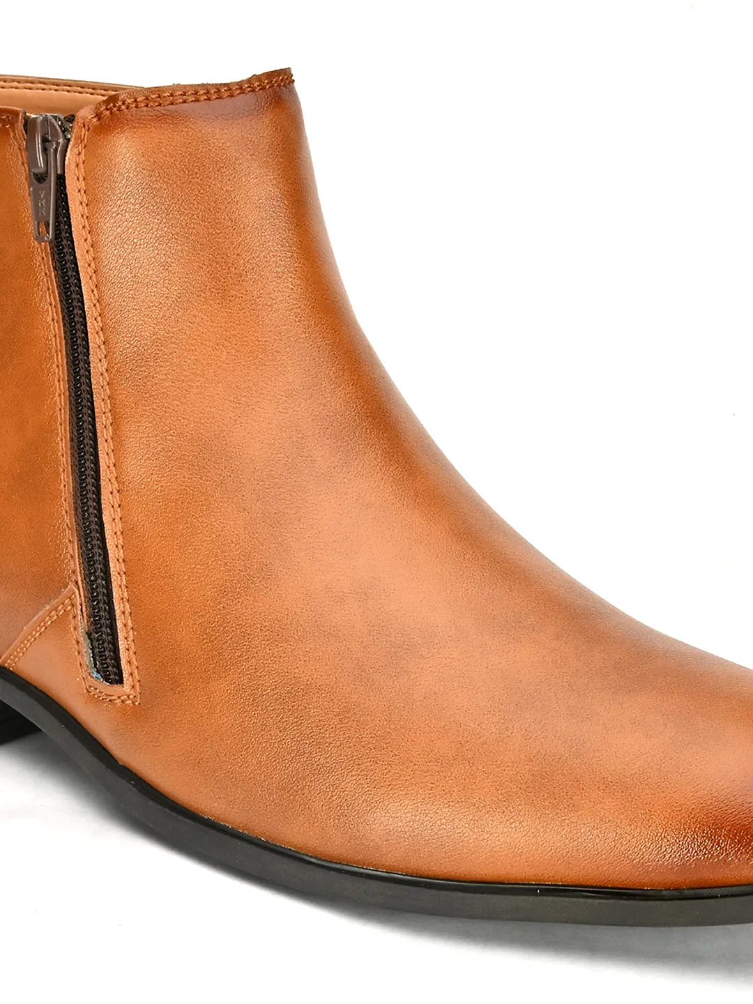 Fentacia Men Zipper Boots
