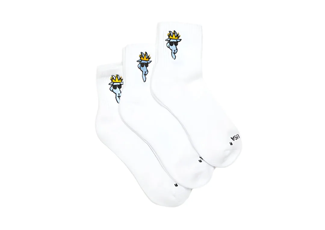 Goat USA OG Ankle Socks-3 pack