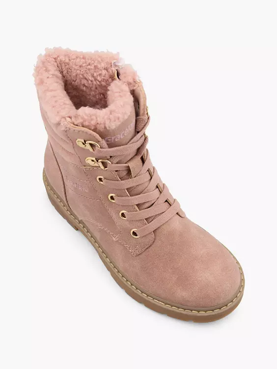 Graceland  Junior Girl Warm Lined Ankle Boot