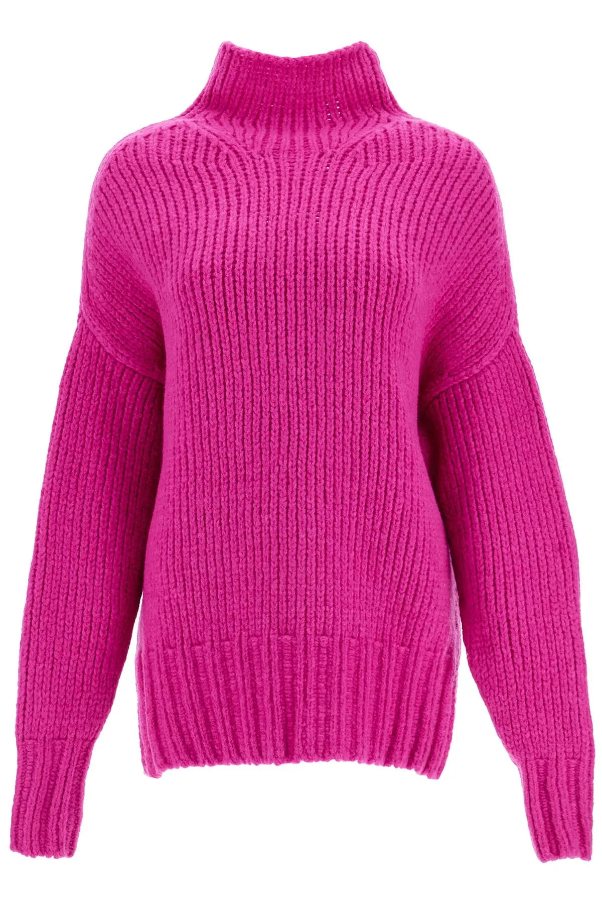 HIGH-NECK WOOL SWEATER