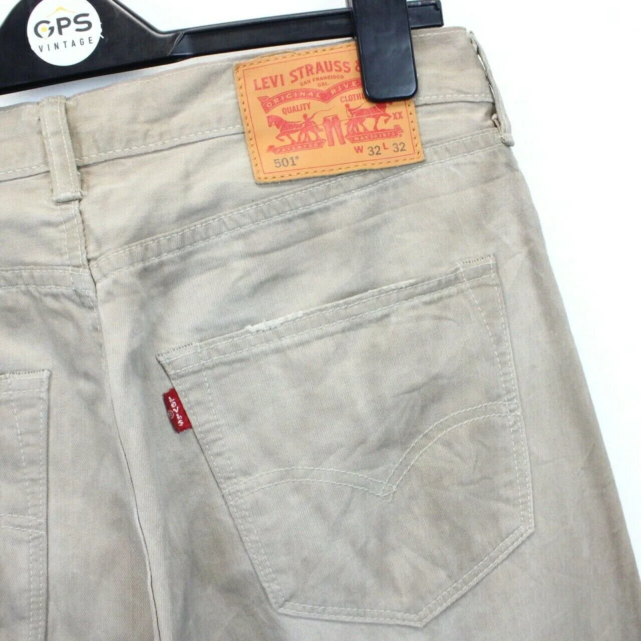 LEVIS 501 Jeans Beige | W32 L32