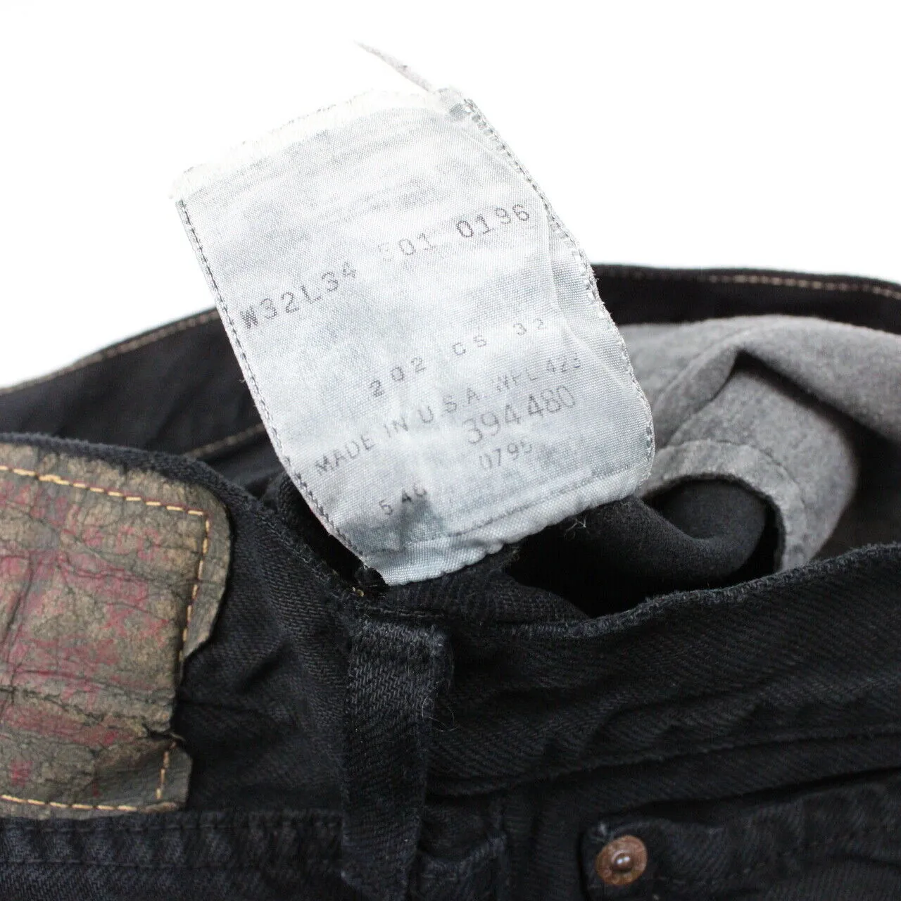 LEVIS 501 Jeans Black | W30 L34