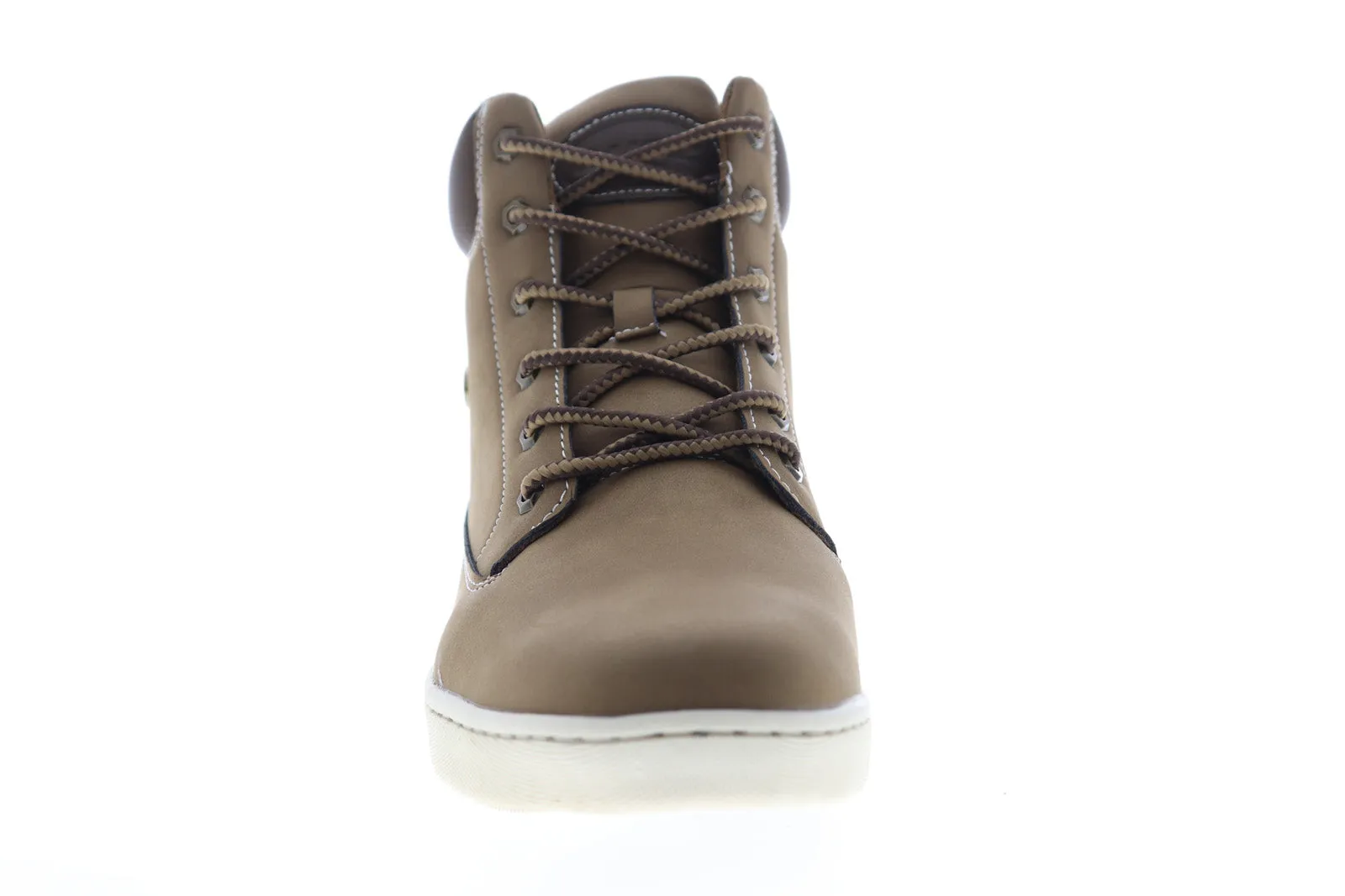 Lugz Vast MVASGD-2355 Mens Brown Leather High Top Lifestyle Sneakers Shoes