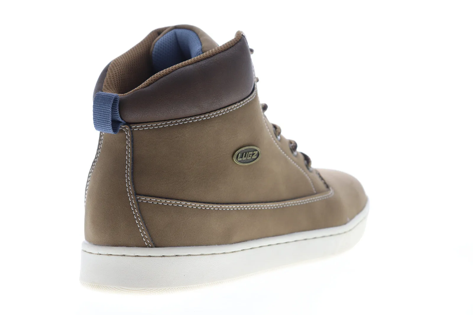 Lugz Vast MVASGD-2355 Mens Brown Leather High Top Lifestyle Sneakers Shoes