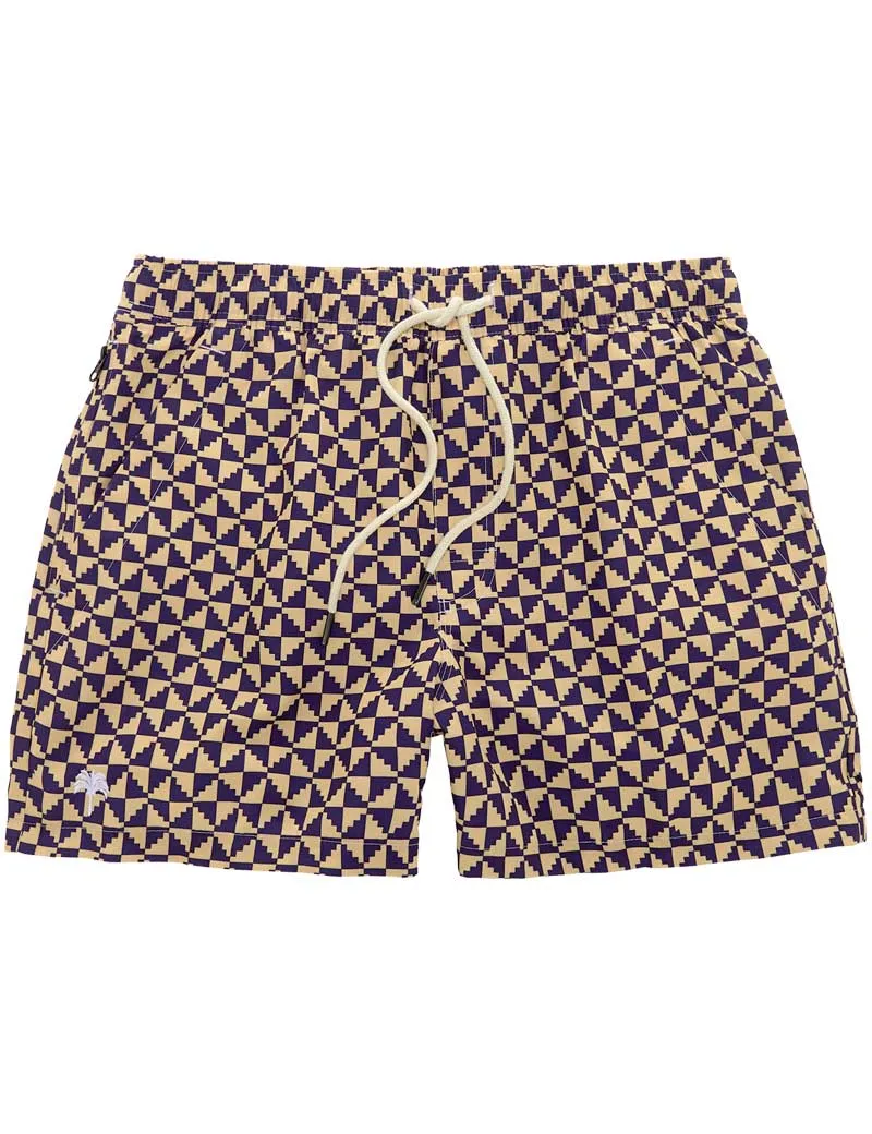 Oas Puzzle Swim Shorts