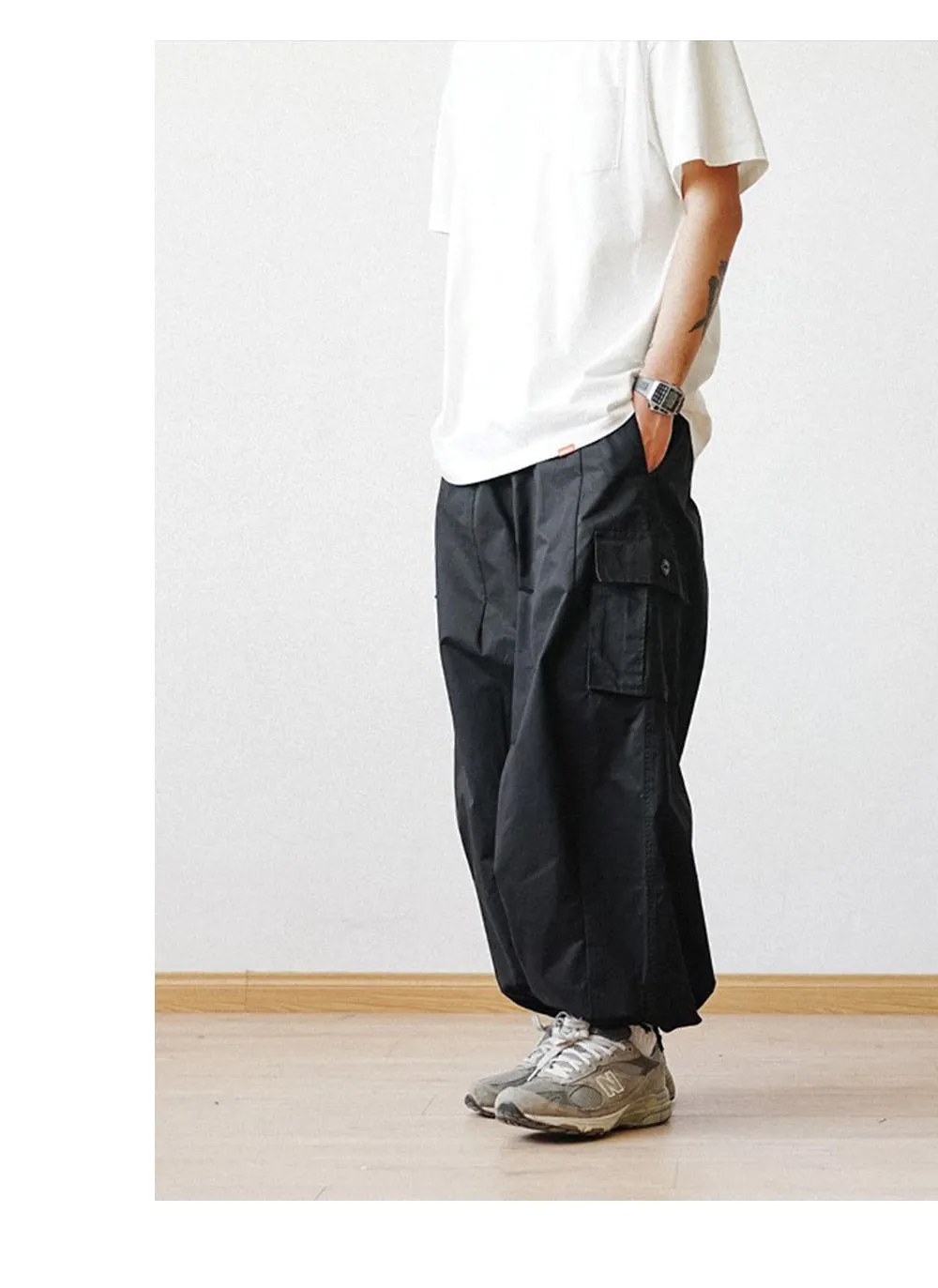 Parachute Style Cargo Pants