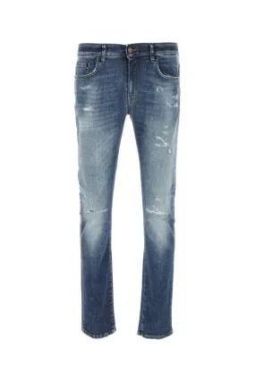 Pt Torino Stretch Denim Jeans