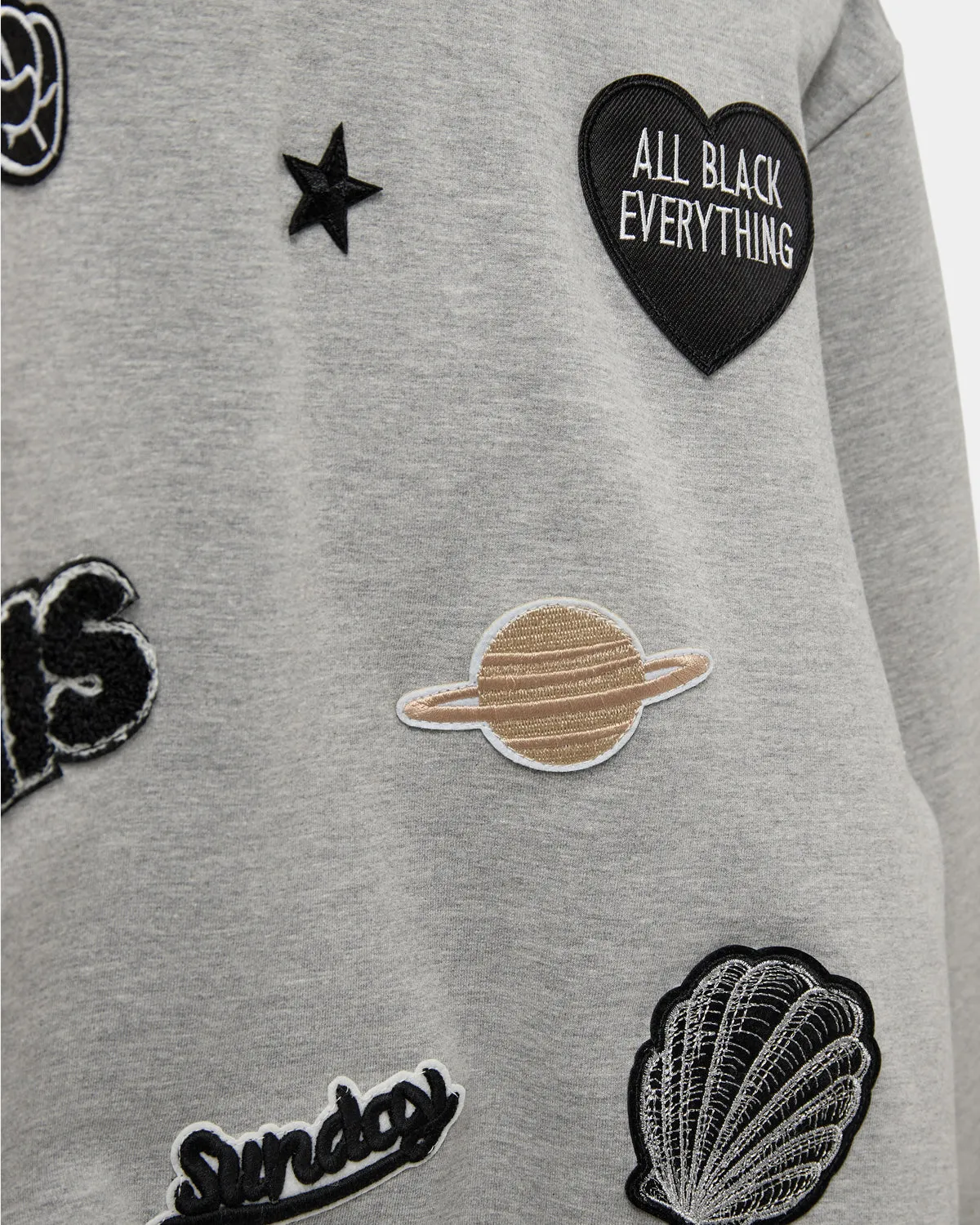 SIMONASY HOODIE - Grey melange