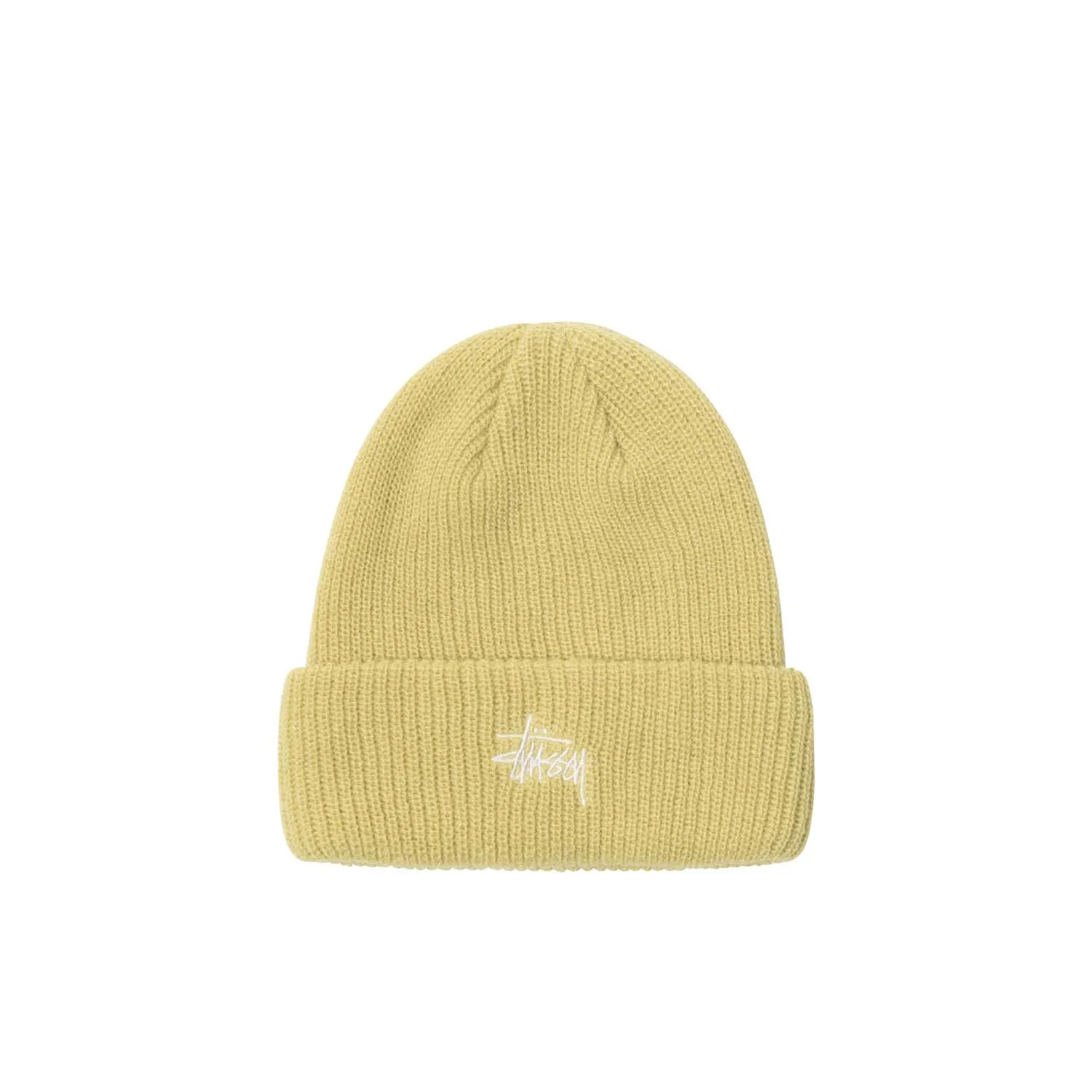 Stussy BASIC CUFF BEANIE, Mustard 