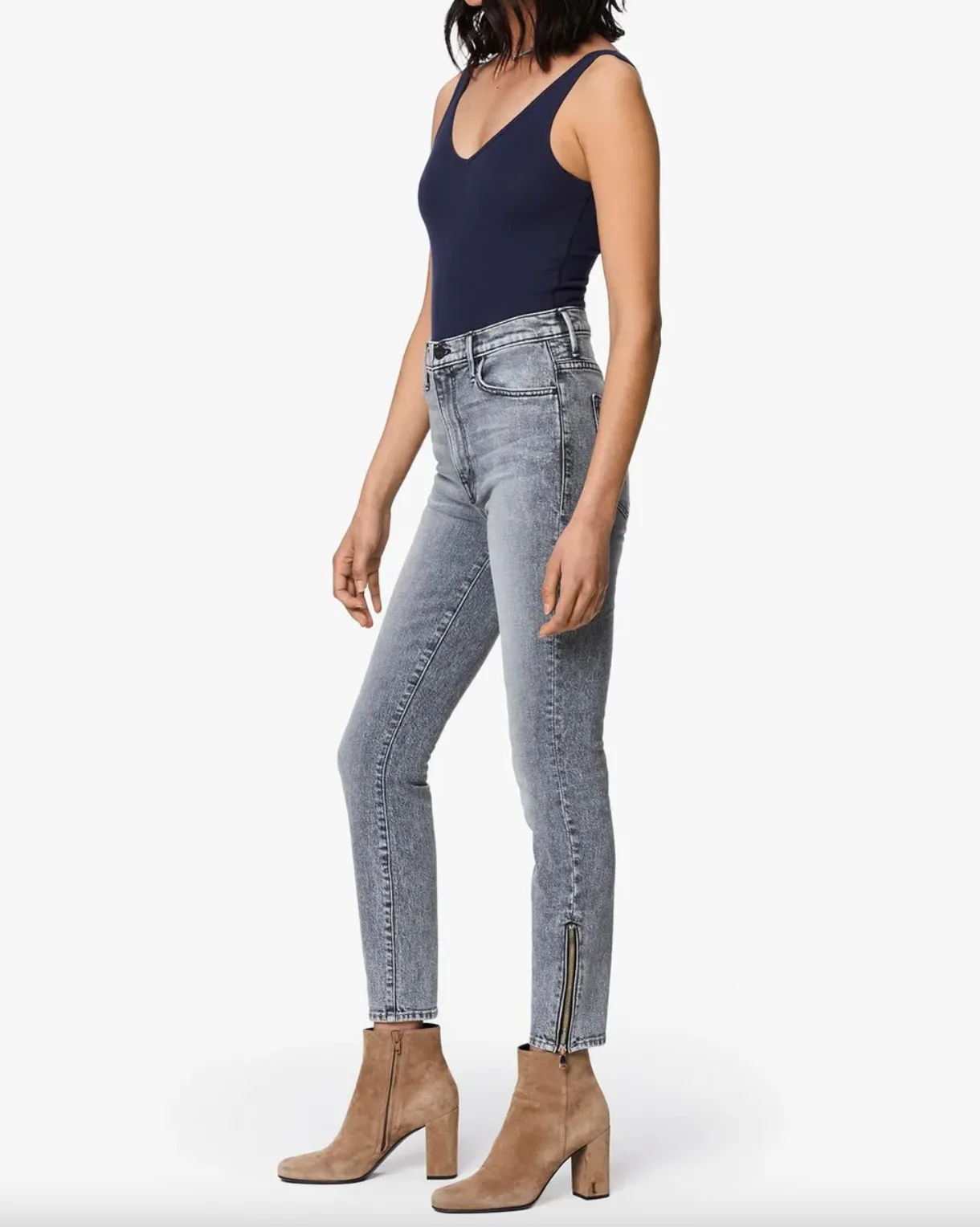 The Swooner Ankle Zip - Static