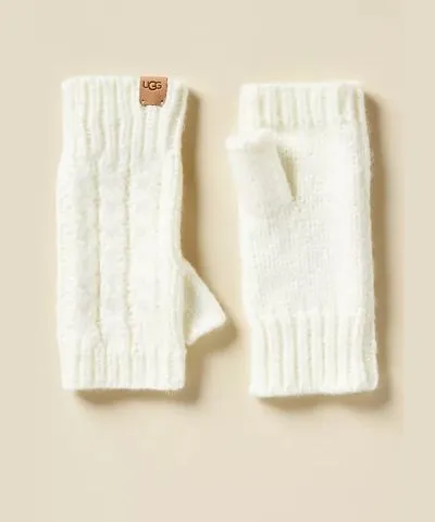 Ugg UGG® Cable-Knit Fingerless Gloves