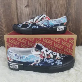 Vans florals slip-on cap black flower vn0a3wm5xhq