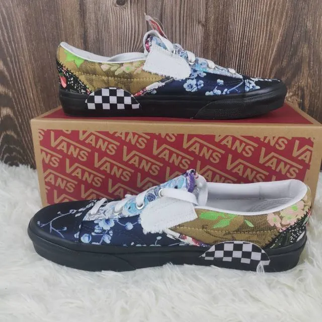 Vans florals slip-on cap black flower vn0a3wm5xhq