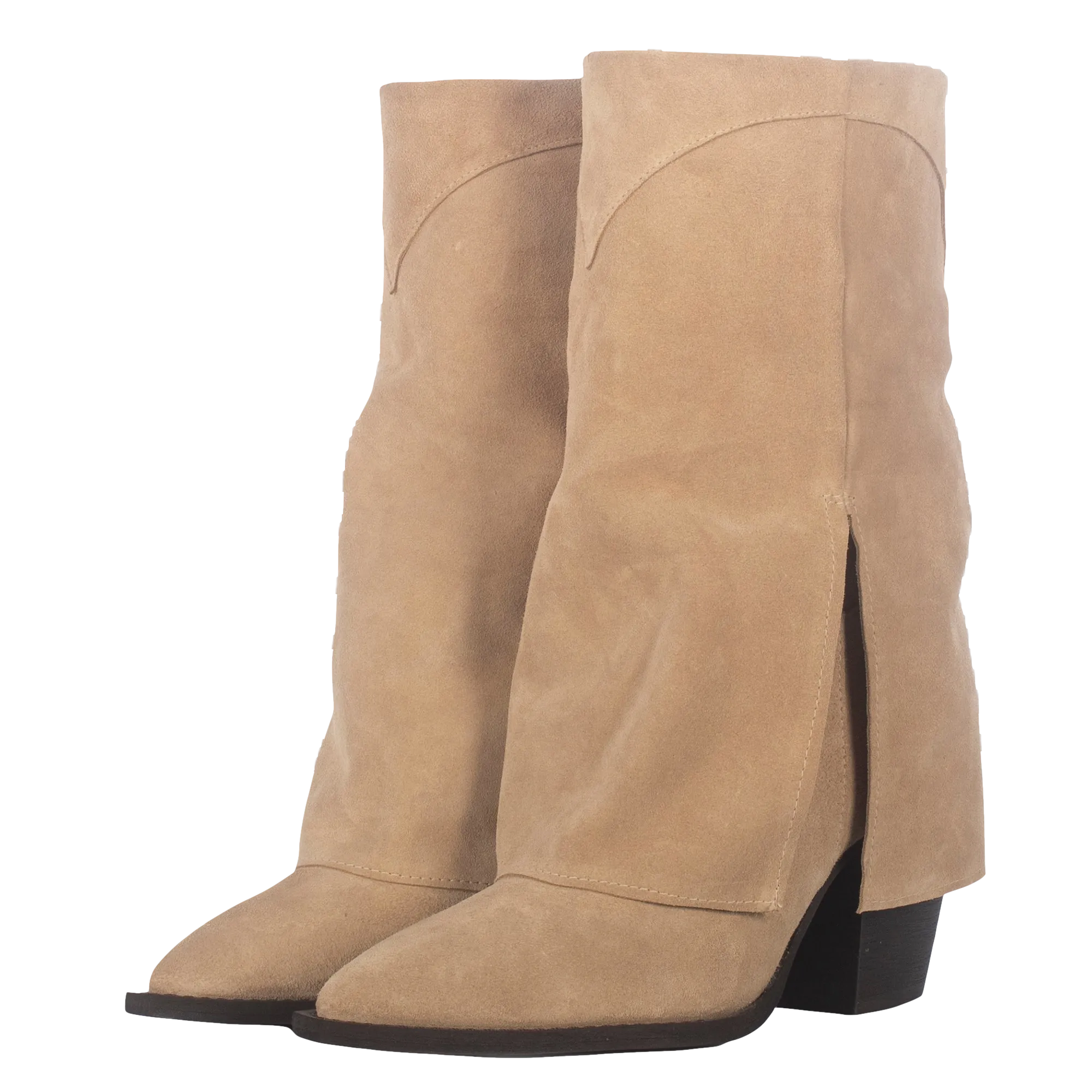 VEGAS SAND SUEDE BOOTS