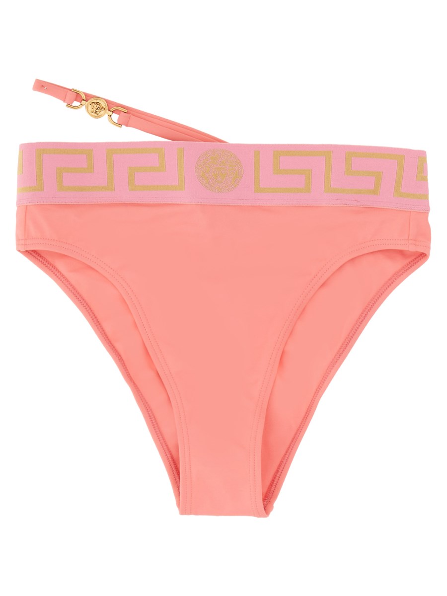 VERSACE      SLIP BIKINI CON BORDO GRECA MEDUSA '95